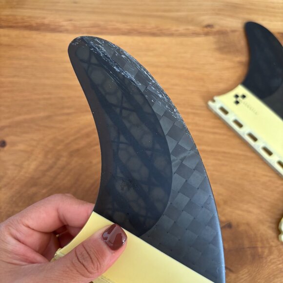 EUC Future Black Stix Thruster Surf Fins - Size M - Picture 3 of 8